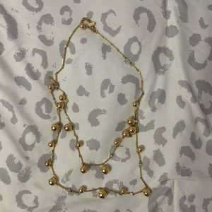 Gold Layered Kate Spade Necklace